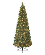 6.5' Pre-Lit Wall Half Tree