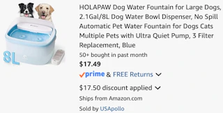 amazon-dog-fountain-cart