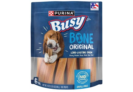 2 Purina Busy Bone Packs