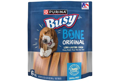 2 Purina Busy Bone Packs