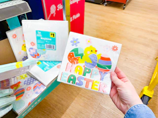 dollar general easter napkins clearance