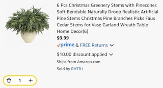 Christmas Greenery Stems