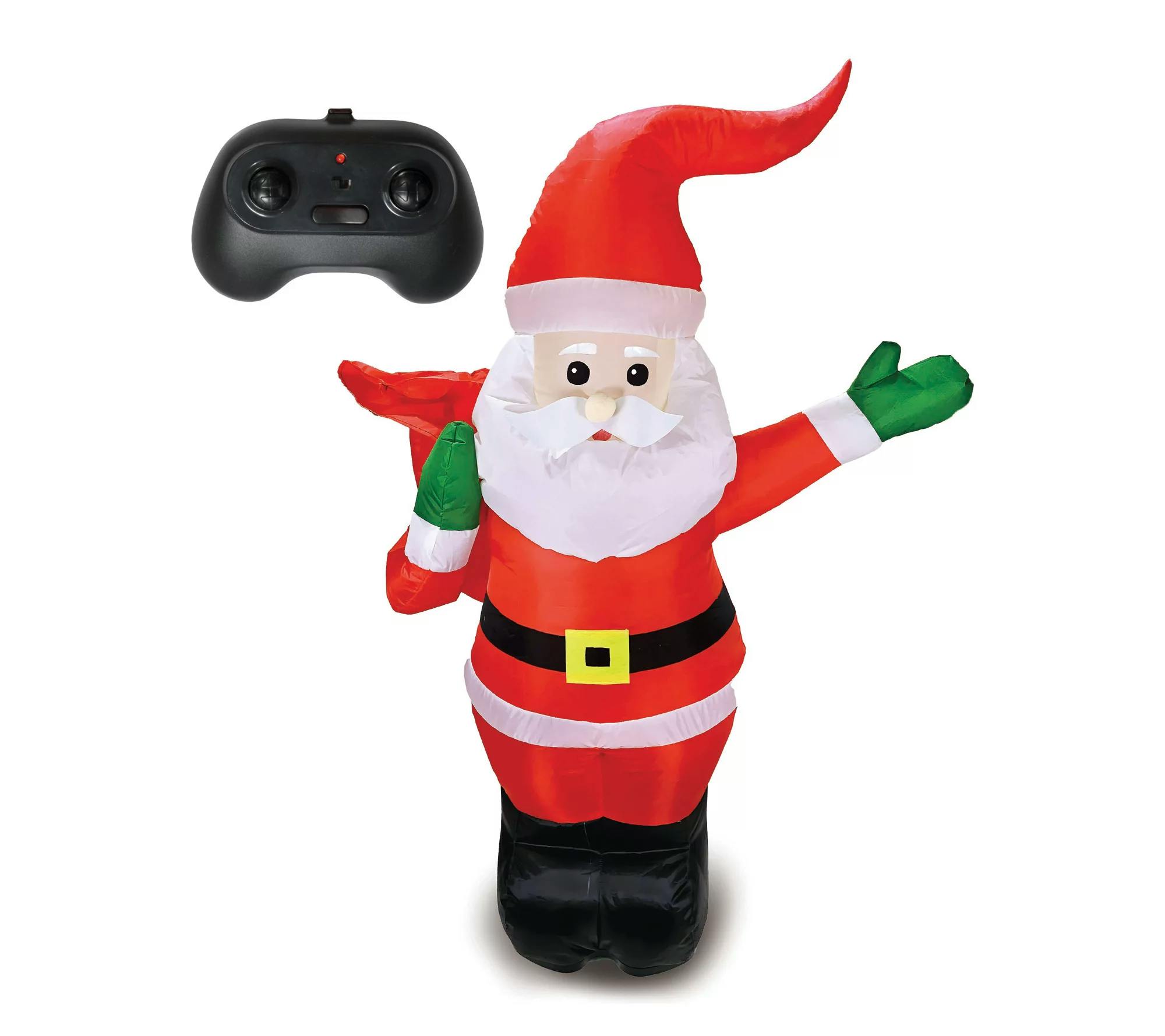 Remote Control Inflatable Santa