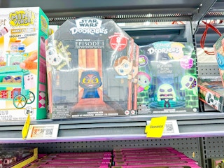 star wars doorables on walmart shelf