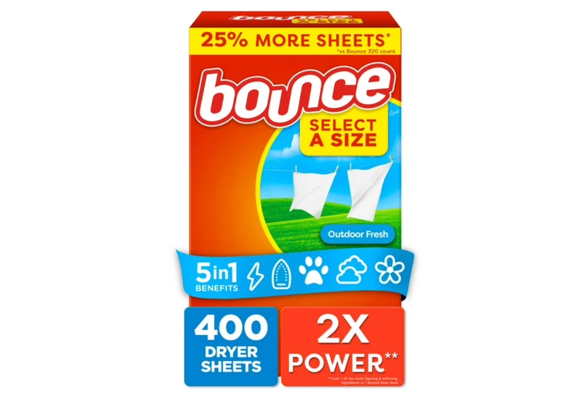 Bounce Dryer Sheets Box