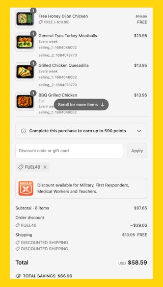 Fuel Meals Fine Print