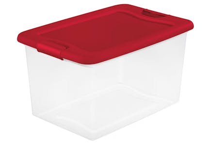Sterilite 64-Quart Latching Box
