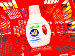 all detergent in a cvs shopping basket