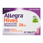 Allegra Hives Antihistamine