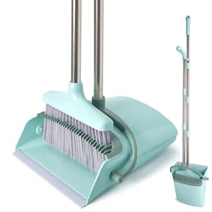 Broom & Standing Dustpan Set