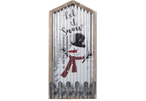 Young's Snowman Wall Sign