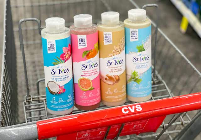 St. Ives Body Wash, Only $2.50 at CVS card image