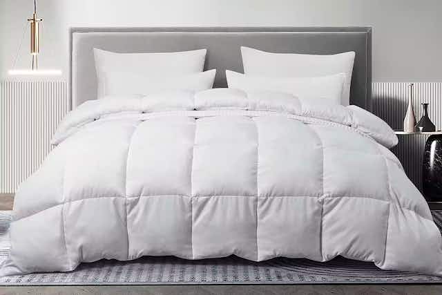 Serta Feather Down-Alternative Comforter, $49.99 at JCPenney — All Sizes card image