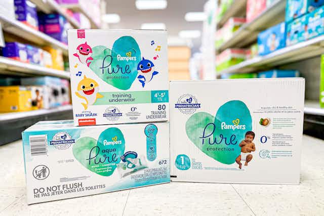 Save Up to $16 on Pampers With Circle at Target card image