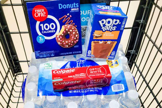 Kroger Best Customer Exclusives: Free Bottled Water, Pop-Tarts, and More card image