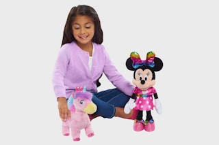 Disney's Minnie Mouse Walk & Dance Unicorn Plush Set