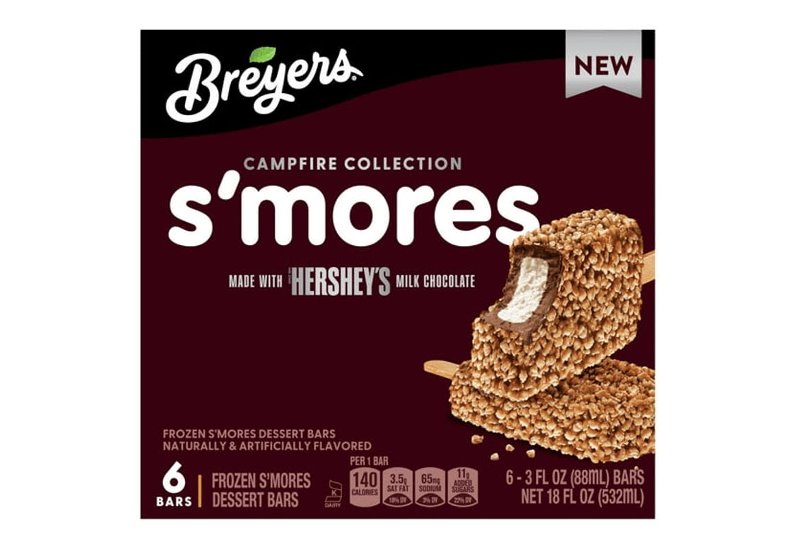 Breyers Campfire Collection S'mores Bar
