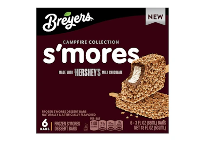 Breyers Campfire Collection S'mores Bar