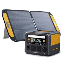 Portable Power Station with Solar Panel