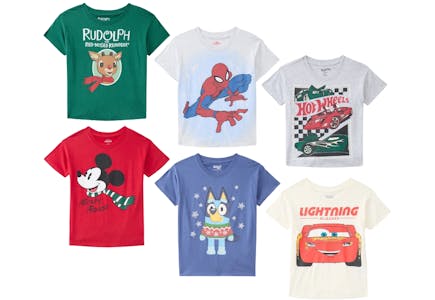 Character Toddler Christmas Tee