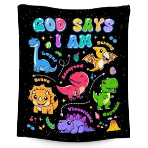 Kids' Dinosaur Throw Blanket