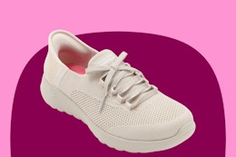 Today Only: Skechers Women’s Slip-in Sneakers, Just $23 Shipped at QVC card image