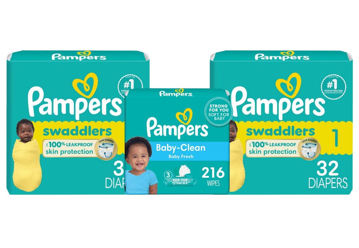 3 Pampers Products