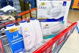 Save $5 on Dove Body Wash and Bar Soap at Costco This Month card image