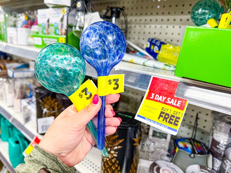 dollar general lawn watering bulbs