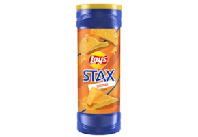 2 Lay's Stax Chips Canisters