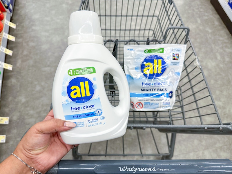 all free & clear laundry walgreens