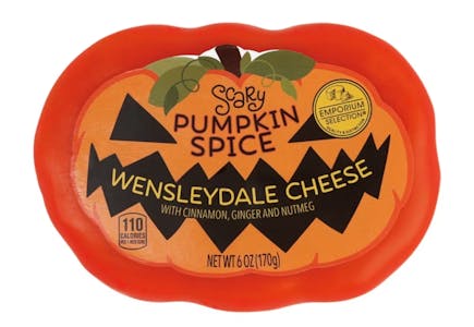 Pumpkin Spice Wensleydale Cheese