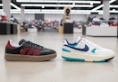 Brand name sneakers