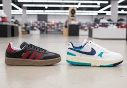 Brand name sneakers