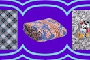 3 vera bradley throw blankets side by side