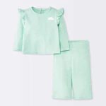 Cloud Island Baby Waffle Outfit Set