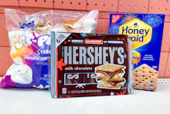 smores items on store shelf
