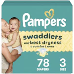 Pampers Swaddlers Diapers Box