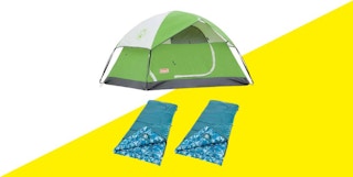 sleeping bag with tents