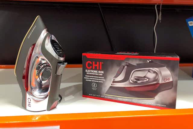 Chi Iron With Retractable Cord, Only $44.99 at Costco (Reg. $59.99) card image