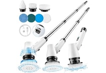 Spin Scrubber with Brush Heads