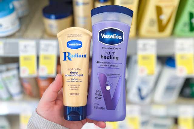 Vaseline Lotion and Hand Cream, as Low as $1.62 Each at Walgreens card image