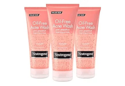 Neutrogena Face Wash 3-Pack