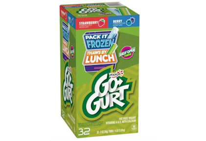 Yoplait Go-Gurt Yogurt Tubes