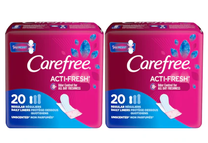 2 Carefree Liners