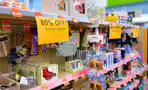 Walgreens summer clearance items with 80% off sign