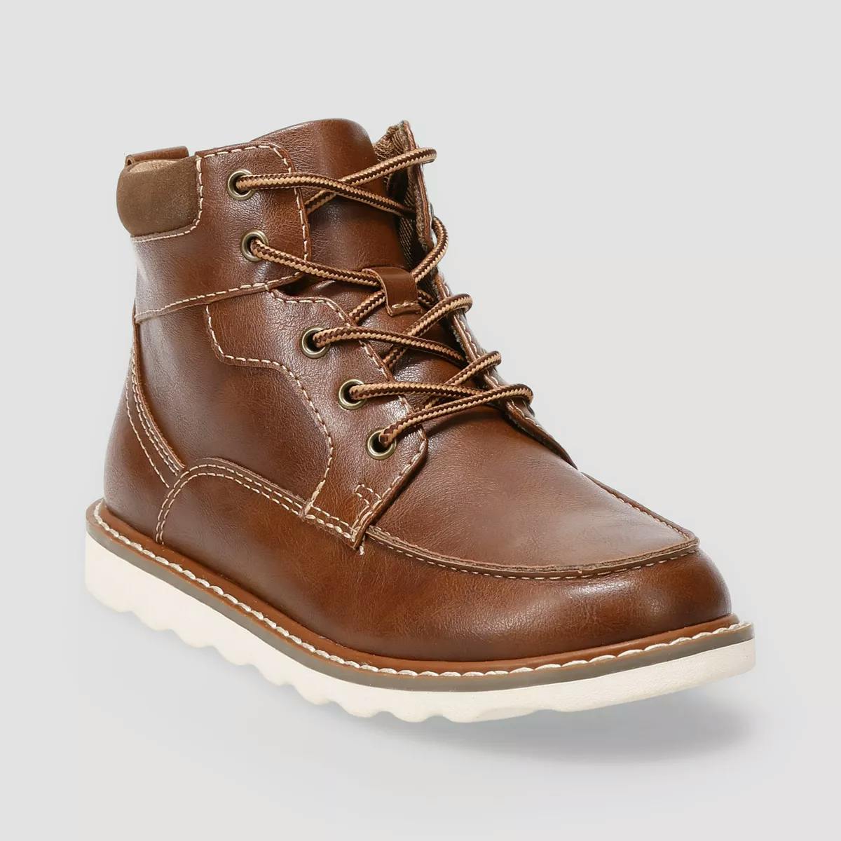 Kids' Memory Foam Lace Up Boots