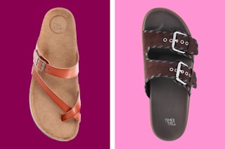 Time and Tru Footbed Sandals (2 different styles)