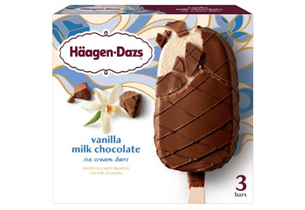 2 Haagen-Dazs Ice Cream Bar Boxes