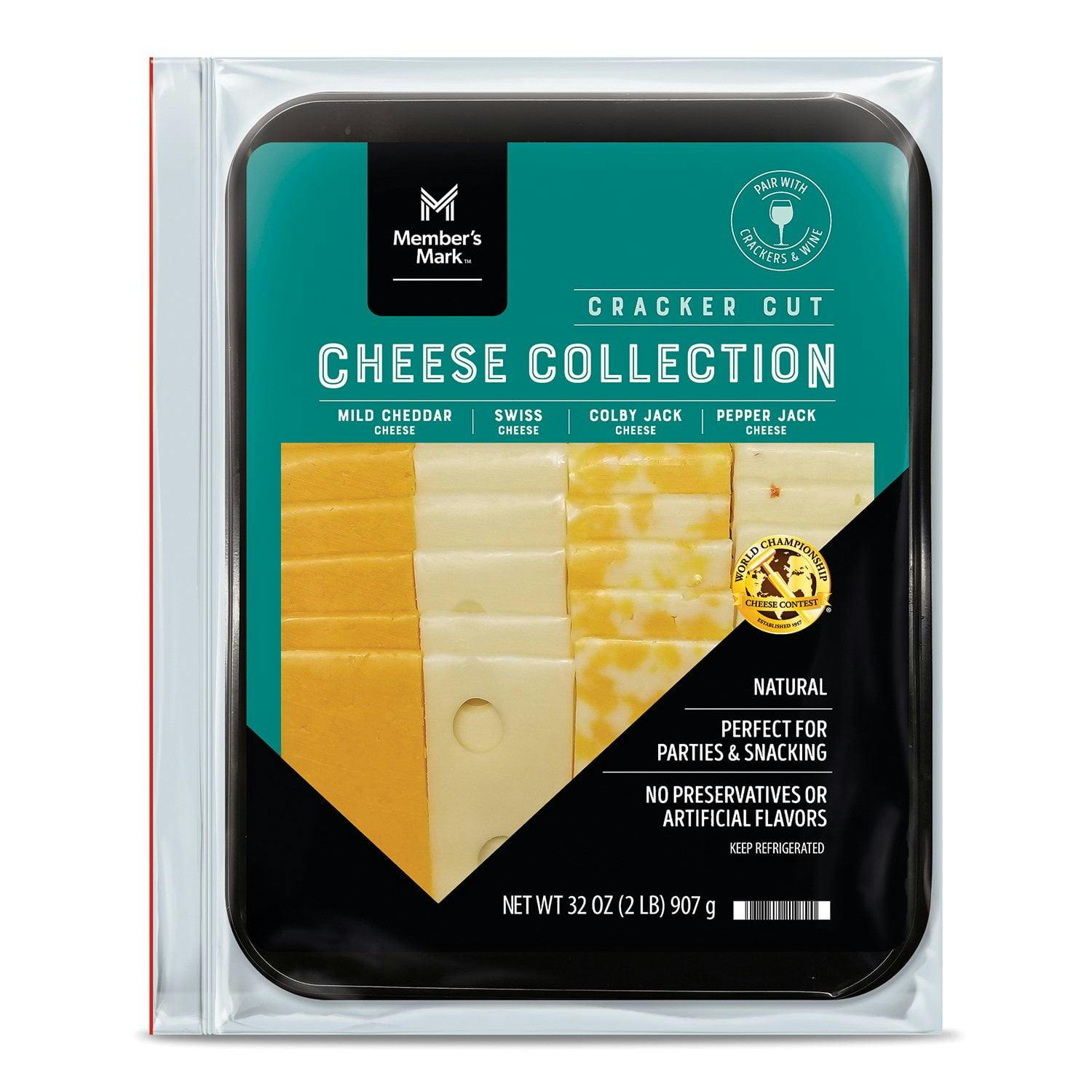 Member's Mark Cracker Cut Cheese Tray